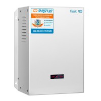 Однофазный стабилизатор напряжения ЭНЕРГИЯ Classic 7500 (5,25 кВт) - Строительное оборудование в Екатеринбурге